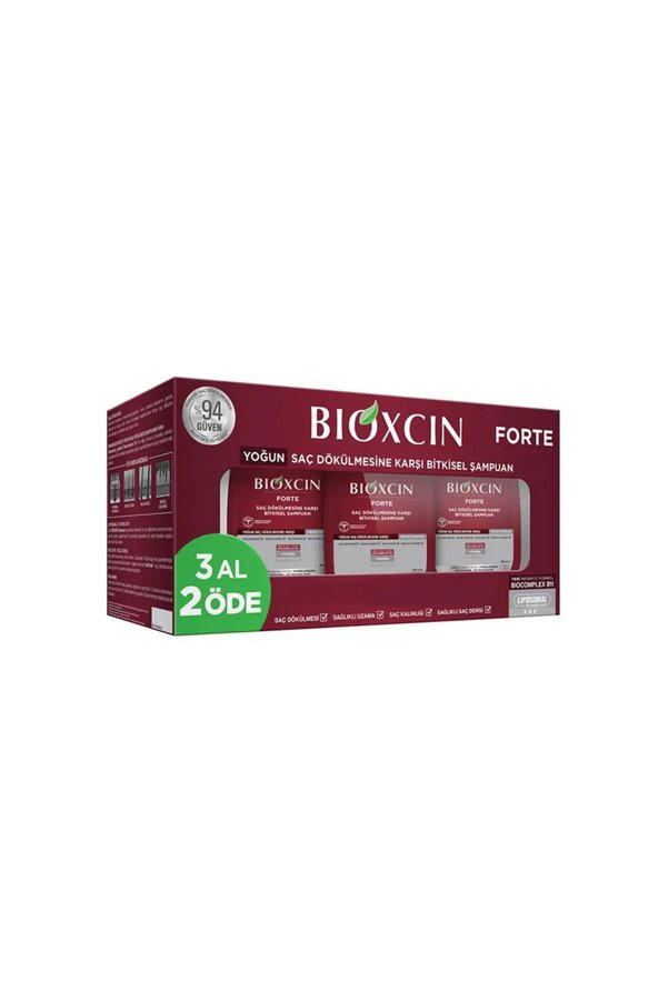 Bioxcin Forte 300 ml Buy 3 Pay 2 Shampoo - Intensive Spill Shampoo