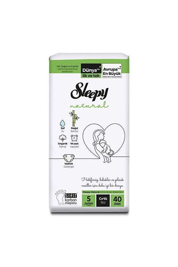 Sleepy BEBEK BEZİ 2li JUMBO 5NO 40