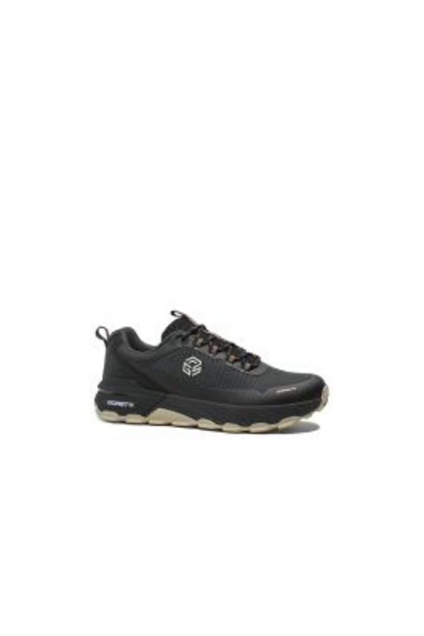 GORETTI-Men's Sneakers Goretti, Black Fine Mesh with Rubber Inserts 1