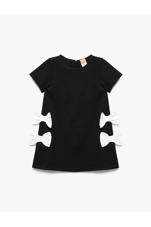 Koton Siyah Kız Bebek Elbise 6Wmg80011Aw