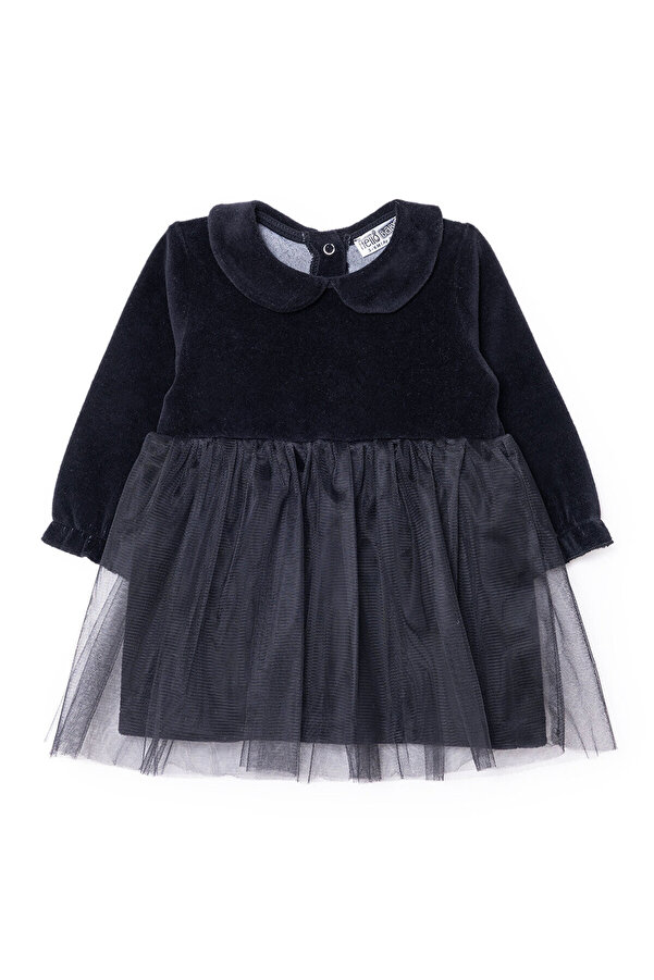 ebebek Hello Baby HelloBaby Kız Bebek Mevlüt Kıyafeti Çıtçıtlı Bisiklet Yaka Uzun Kol Reçme