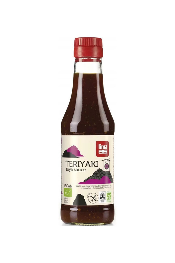 Lima-Teriyaki Soy Sauce Bio 250ml, 1