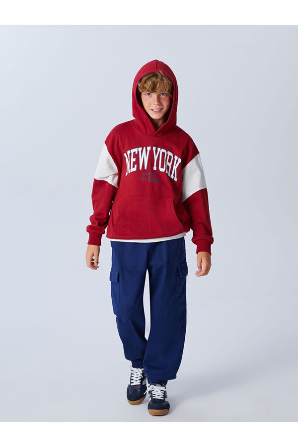 LC Waikiki-Create Your Style from Uzg Store |   Boys Cargo Jogger Pants with Elastic Waist 1