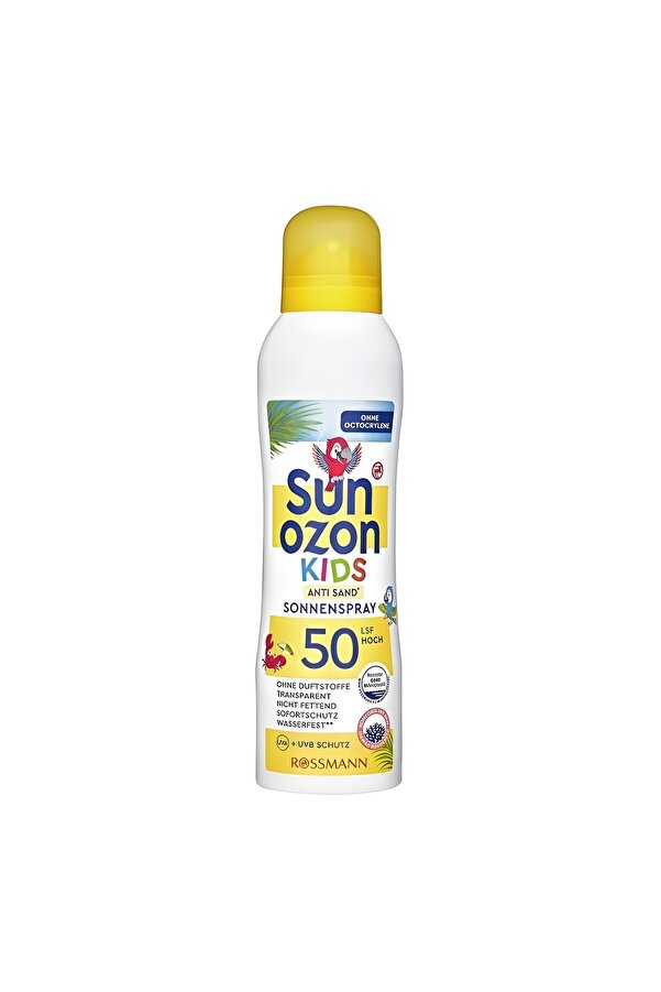 SunOzon Sunozon Kıds Gunes Spreyı 200ml Spf50 Antısand