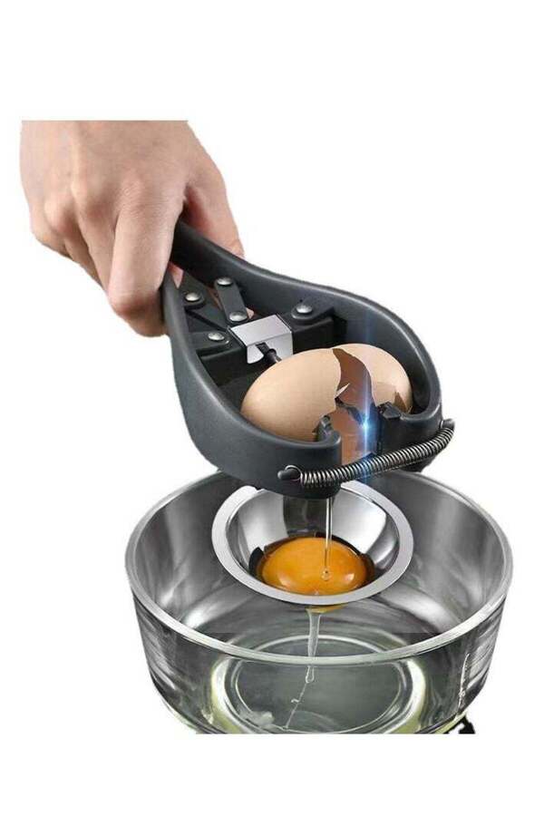 Generic-Egg Cracker,l Egg Opener, Automatic Egg Cracking Tool, Easy Eggshell CutterEggshell Cutter Egg Sepa 1