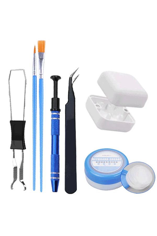 Choice-White accessories Keyboard Lubricating Grease Kit, Mechanical Player Key Opener, Exchange Keyboard 1