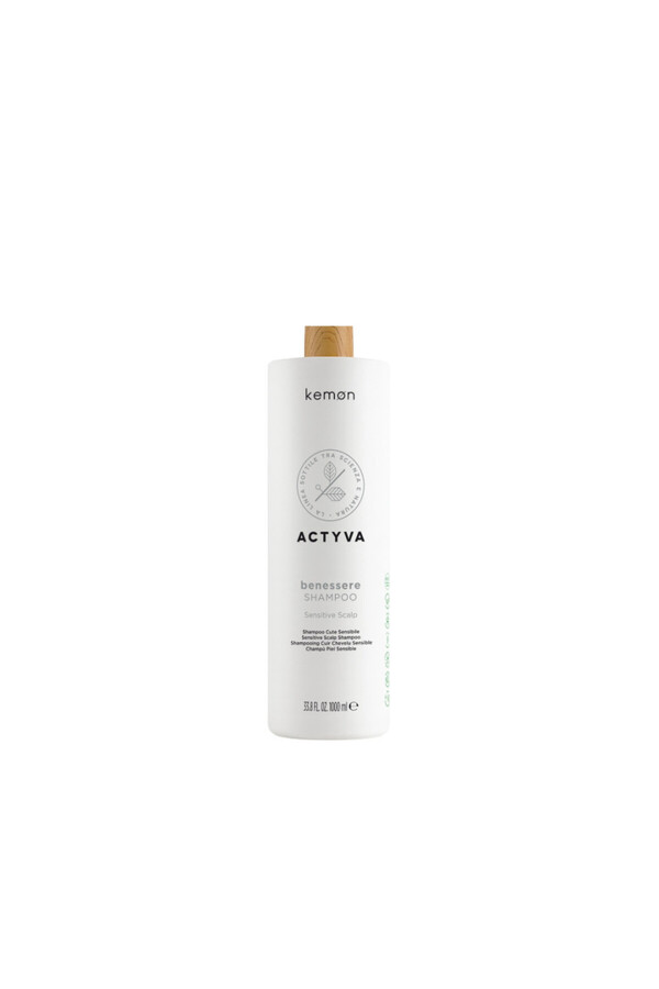 Kemon-Actyva Benessere Sensitive Scalp, Shampoo, 1000 ml 1