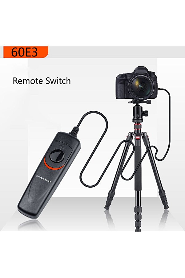 Choice-RS-60E3 RS-60E3 Remote Control Shutter Release for Canon R RP R6 R6II R7 R8 R10 R100 M5 M6 Mark II G 1