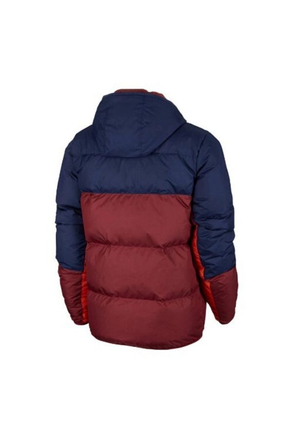 Nike Down fill Windrunner Navy Blue and Claret Red Men s Coat