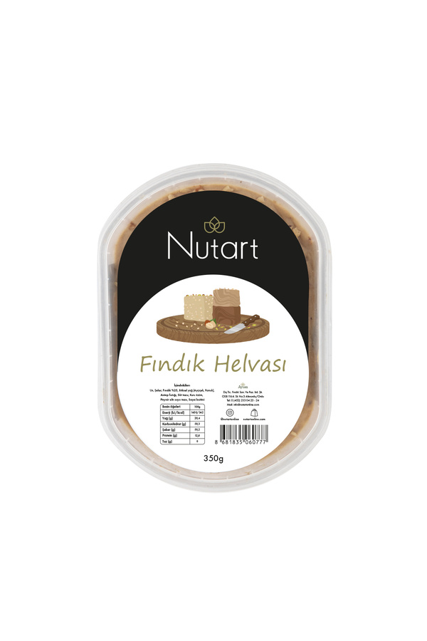 Nutart-350g Flour Halva - Hazelnut 1