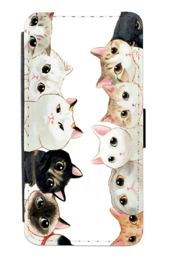 Atlas-Husa personalizata tip carte Xiaomi Redmi Note 11e, Cats, multicolor, S2D1M067 1