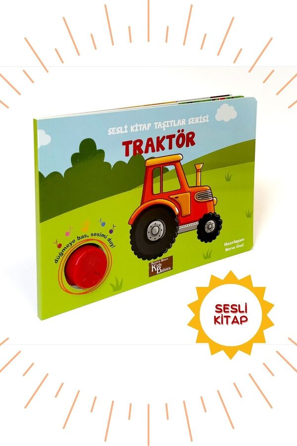 Kids Babies SESLİ KİTAP TRAKTÖR