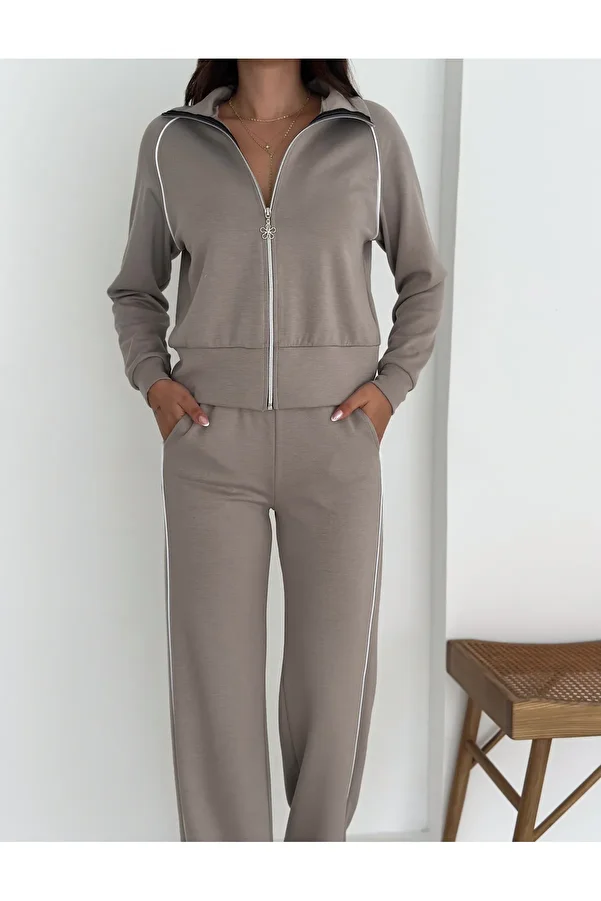 Dumy-Σετ φόρμας Modal Fabric Stripe 1