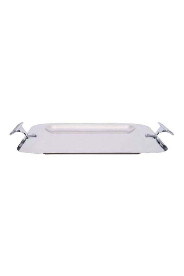 Generic-REGENT Orient Ss Tray Square Standard Silver 46x34cm 1