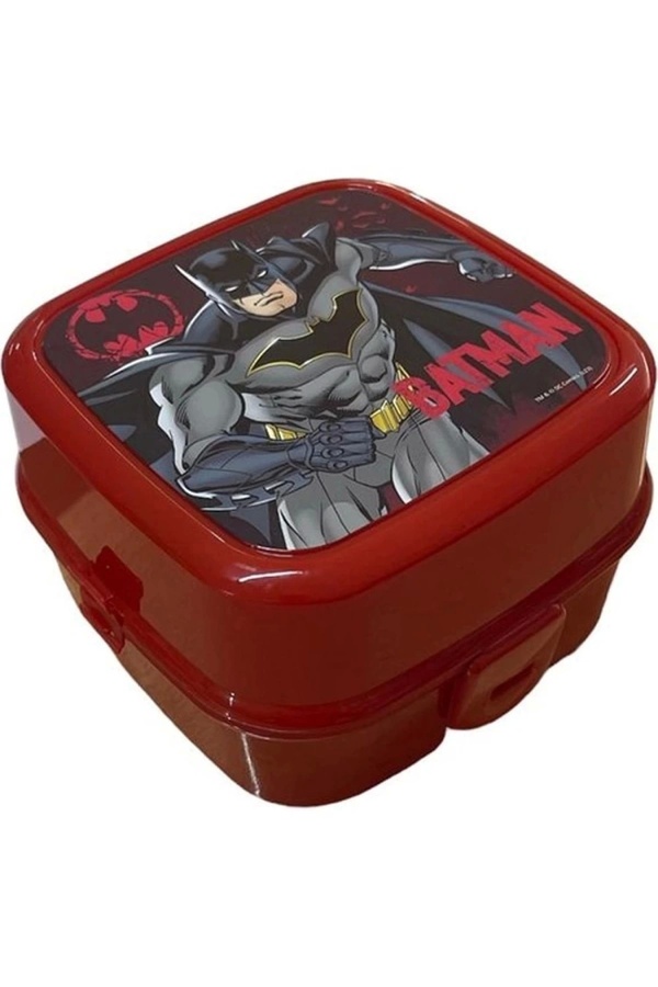 Batman-TMN باتمان559627 - حاوية طعام للتغذية مكونة من طبقتين 1