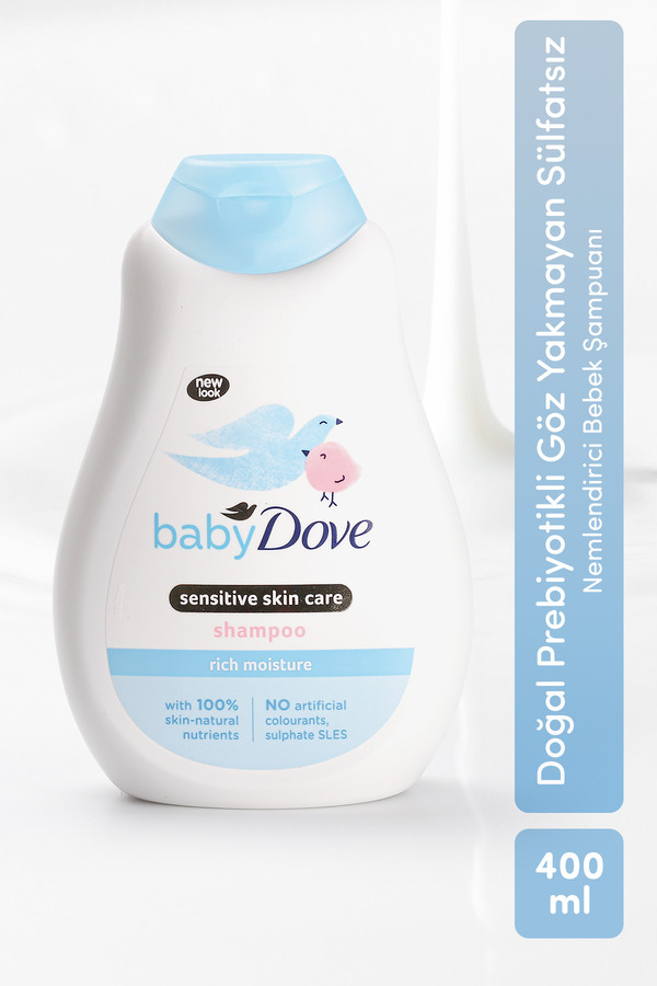 Dove Hassas Ve Kuru Cilde Sahip Bebekler Için Saç Şampuanı 400 ml