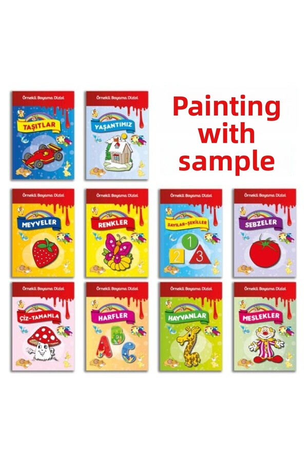 Parıltı Yayınları-Sample Painting Array 10 Set 1