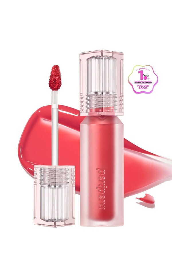 PERIPERA-04 All Right Peach - Natural Tones, Long Lasting and Shiny Tint Peripera Water Bare Tint 1