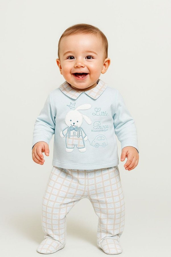 Kids Kingdom Seasonal Polo Collar Baby Boy Suit