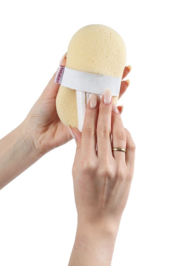 Bebekevi El Geçmeli & Sabun Gözlü Bebek Yıkama Süngeri