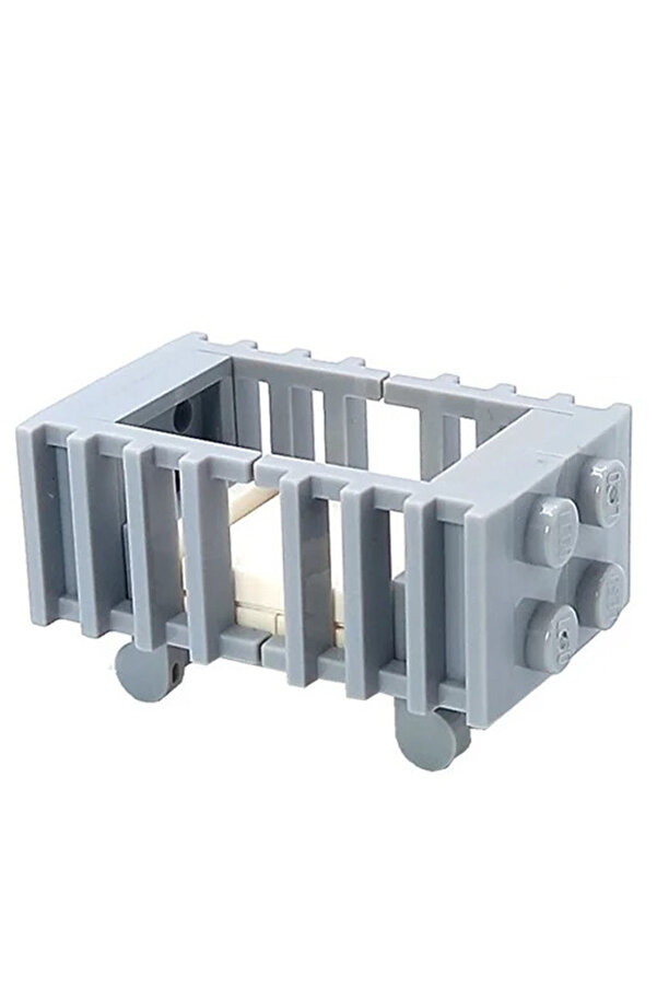 LEGO Orjinal Aksesuar Custom Moc Minifigür Oyuncak City Şehir Gri Beşik