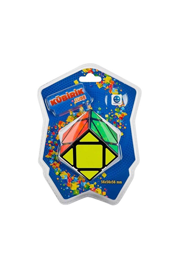NEWBRENDHOME Öğretici Eğitici Oyuncaklar 00325 Sunman-Smile Games, Kübirik Zeka Küpü 5,6x5,6x5,6cm Kız Erkek Çocu