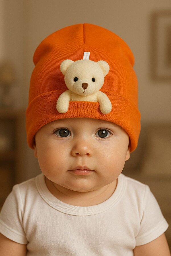 MİNİLOPPOO BEBEK ŞAPKA 0-24 AY