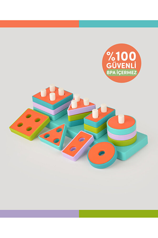 let's be child Lc Eğitici Geometrik Şekiller