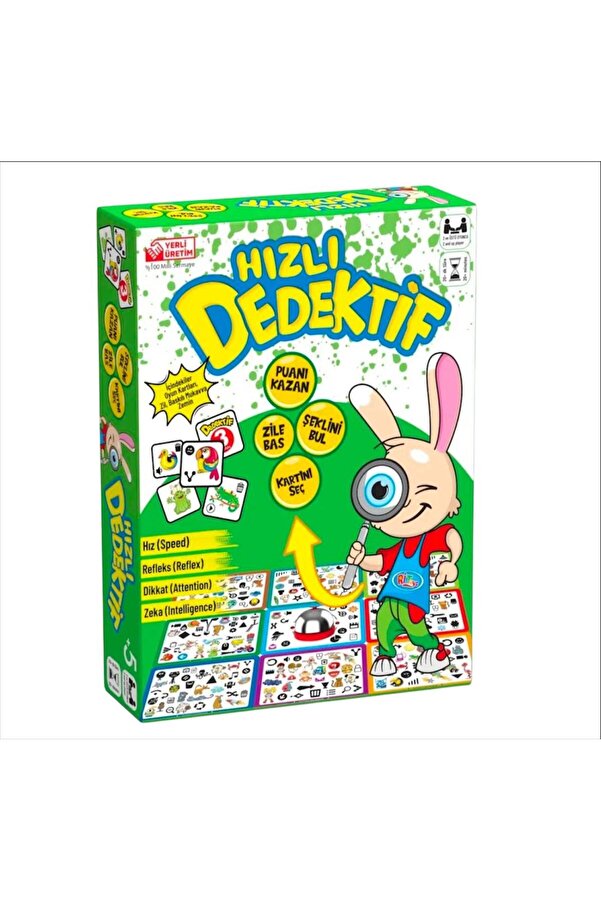 EA Oyuncak Ritoys Hızlı Dedektif Akıl Ve Zeka Oyunu