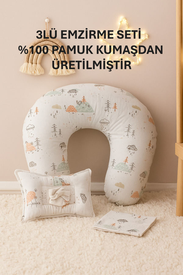 Findlay Baby 3LÜ EMZİRME SETİ HAPİDAY OEKO TEX sertifikalı