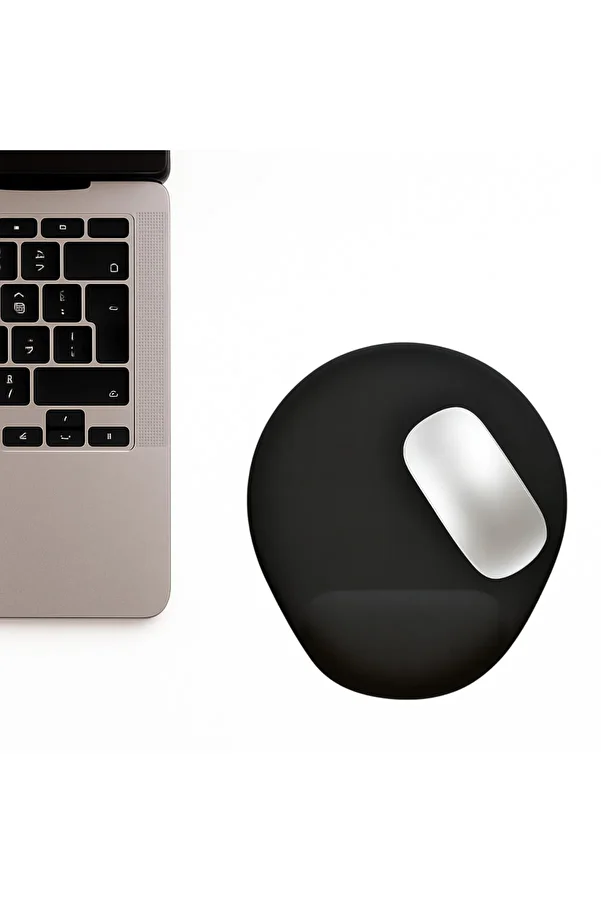 Boldy-Mousepad with Wrist Support - Anti-Slip Mouse Pad - Mouse Pad - Oval Mouse Pad - Mouse Pad -Mouseped 1