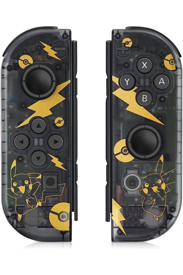 erorex-وحدة تحكم Joy Con متوافقة مع لوحة تحكم لاسلكية بديلة لوحدة تحكم Joycon يسار يمين 1