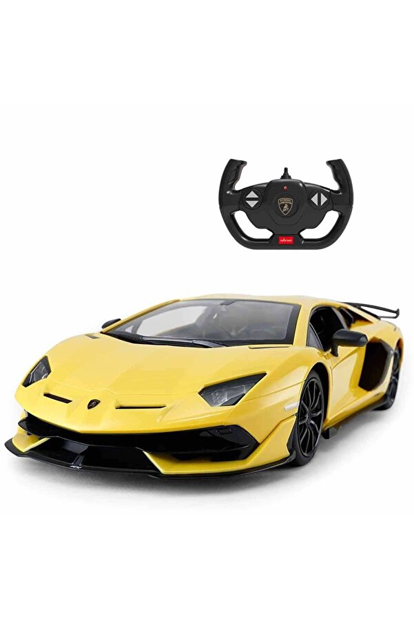 paraply 1:14 Uzaktan Kumandalı Lamborghini Aventador SVJ Araba Kız Çocuk Erkek Çocuk Oyuncak Eğitici Oyuncak