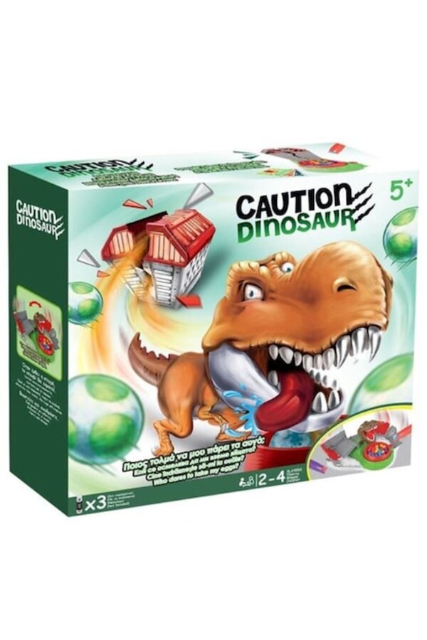 OEM-Board Game Don't Disturb the Dinosaur, Interactive with Eggs, 2-4 Players, 5+ Years 1