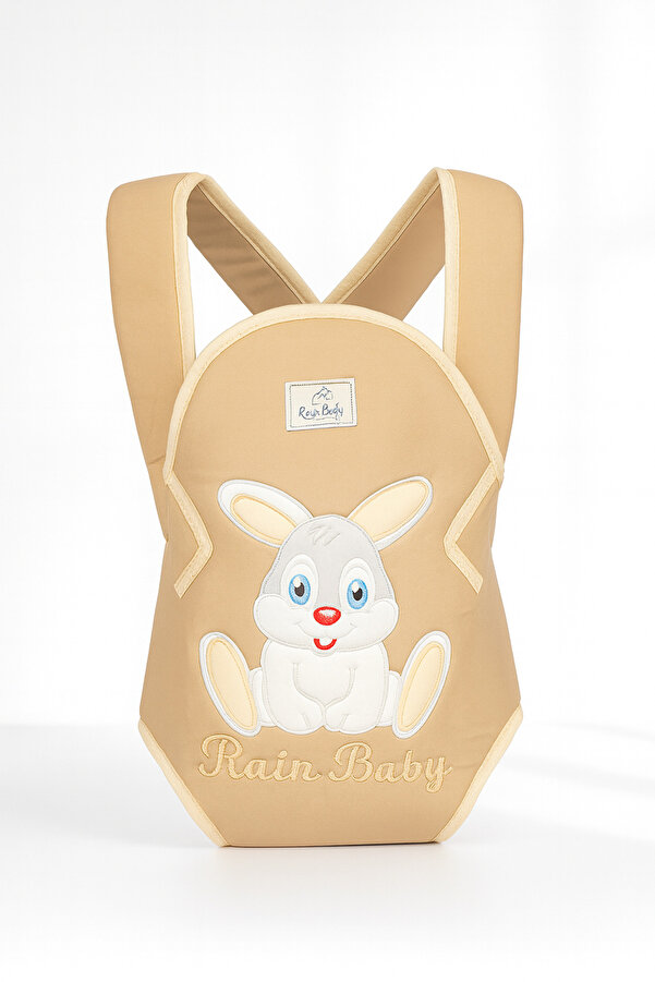 Rain Baby Bebek Kanguru Taşıma Çantası Ergonomik Rahat Taşıyıcı Tavşan Desenli