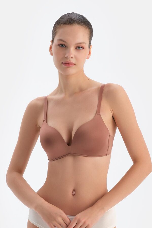 Dagi-Brown Hedda Soft Bra Without Underwire 1