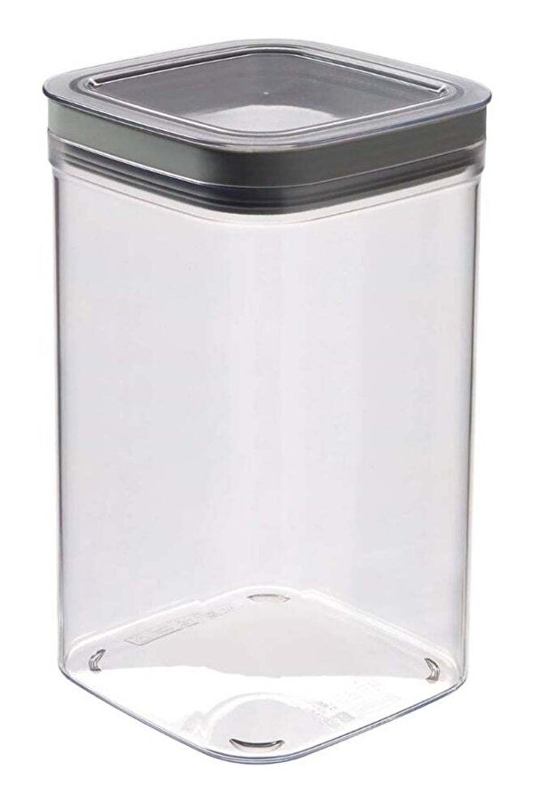 Generic-Curver Curver Dry Cube Dry Food Container, 1.8L, Transparent 1