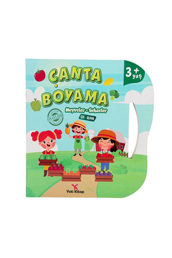 paraply Çanta Kitap Boyama Kitabı Meyve ve Sebzeler Kız Çocuk Erkek Çocuk Oyuncak Eğitici Oyuncaklar