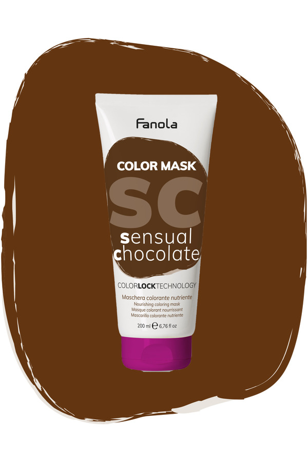 Fanola-Sensual Chocolate Nourishing Color Mask 200ml 1