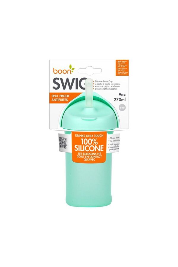 NEWBRENDHOME Öğretici Eğitici Oyuncaklar TBN11440 BOON - SWIG Silikon Pipetli Suluk Kız Erkek Çocuk Oyuncak