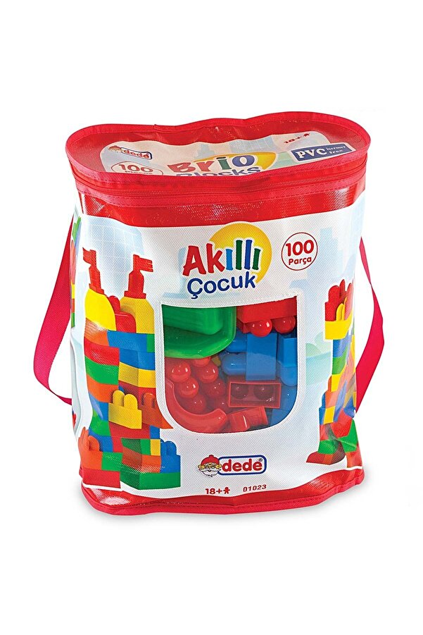 paraply Dede 100 Parça Bloklar Kız Çocuk Erkek Çocuk Oyuncak Eğitici Oyuncaklar