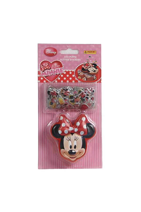 paraply Minnie 100 Puffy Sticker - 700010-13-0612 Kız Çocuk Erkek Çocuk Oyuncak Eğitici Oyuncaklar