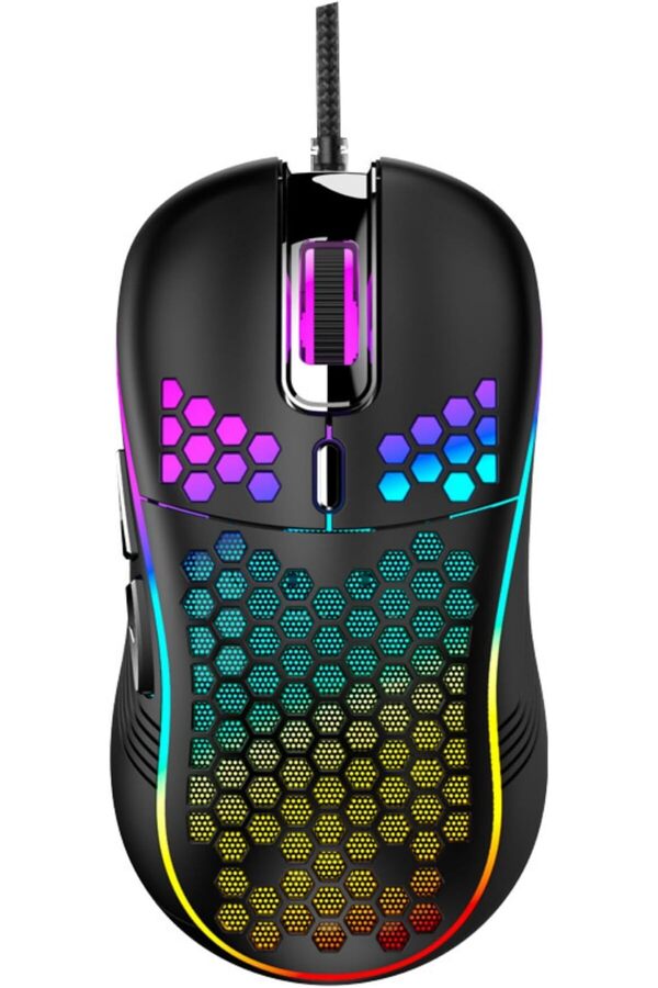 erorex-ماوس ألعاب سلكي خفيف الوزن RGB USB ماوس كمبيوتر فئران ألعاب ماوس كمبيوتر مريح 1