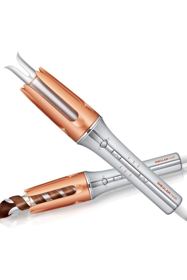 SHEGLAM-Automatic Curling Iron 1 inch with 3 Temperatures Fast Heating, 2-Way Rotation, Automatic Sh 1
