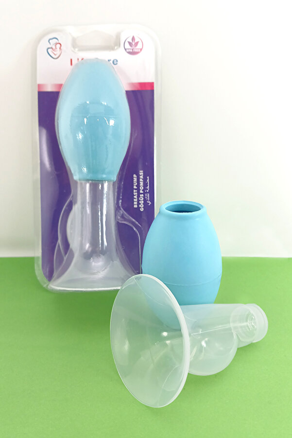 LifeCareBaby Göğüs pompası mavi