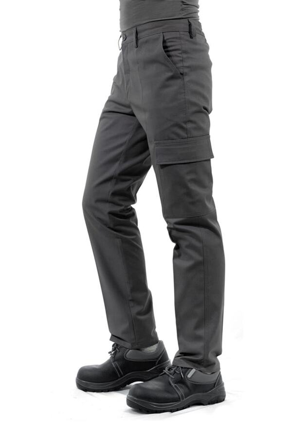 Endüstri Giyim-Dark Gray Work Pants - Commando Pocket -54E1432 1