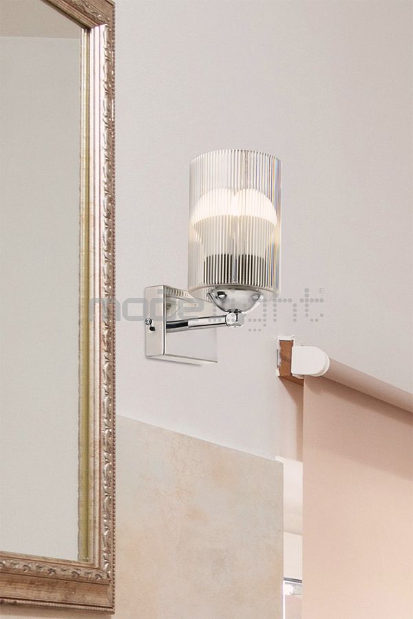 Modelight-Tile Single Sconce Transparent 1