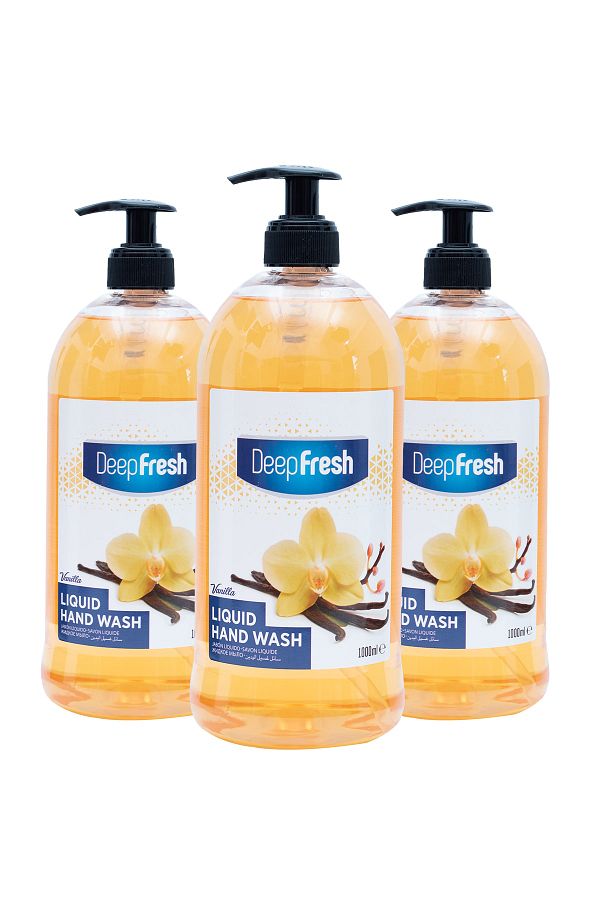 Deep Fresh-Vanilla Liquid Soap 3 X 1 lt 1