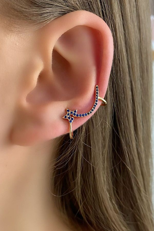 Star cartilage earrings store