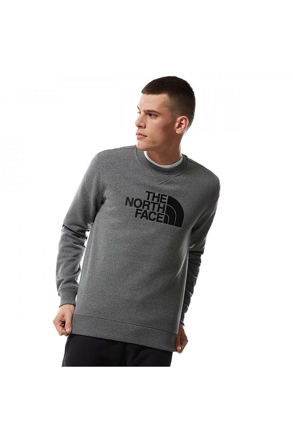 The North Face Men s Outdoor Gray Nf0a4svr M Drew Peak Crew Sweatshirt Trendyol
